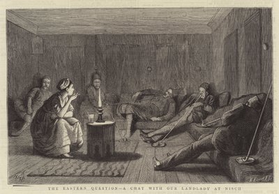 The Eastern Question, a Chat with our Landlady at Nisch by Henry Marriott Paget